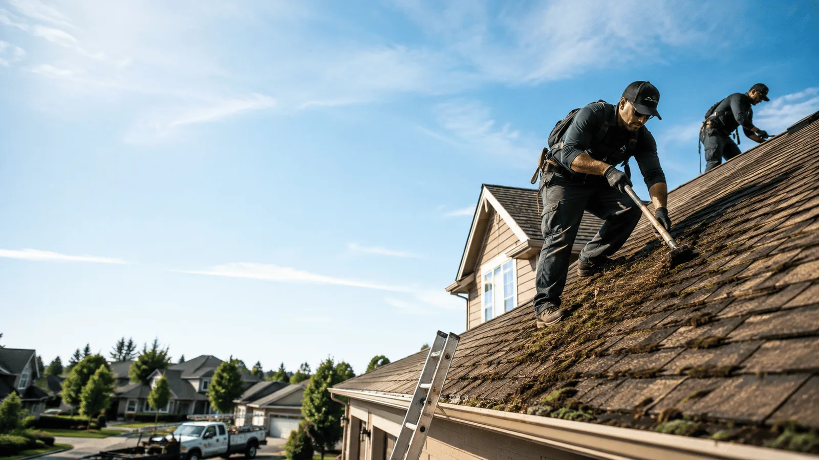 Roof Moss Removal in Max, ND near me